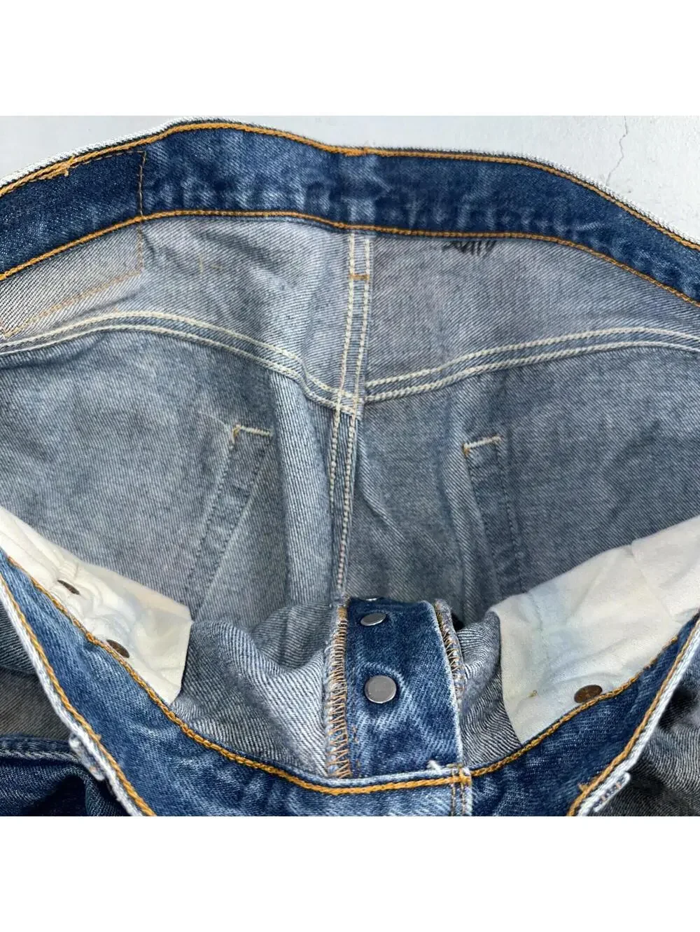 Levis 501 Vintage 90s Mexico Straight Leg Jeans 36x30 Y2K Med Wash Act 33x27